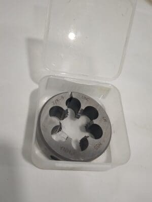 Round Die: 7/8-9, 2" OD, High Speed Steel 314-4374