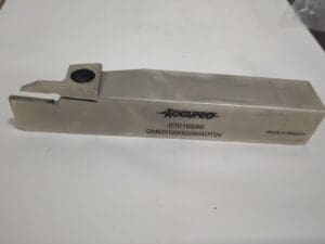 ACCUPRO Indexable Grooving Toolholder: GMER100GD2404DT25, 07016546