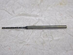 Harvey Tool Micro Drill Bit: #53 (0.0595"), 140 deg, Solid Carbide ACD0595-C3