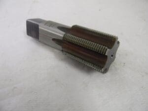 Hertel HSS STD Hand Plug Tap 1-4/8"-12 UNS 6Fl RH 5" OAL 59898403