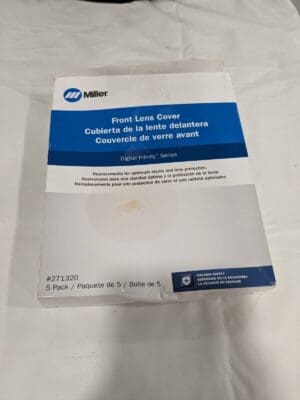 MILLER ELECTRIC Welding Lenses & Plates 6X5-5/8 Qty 5 271320