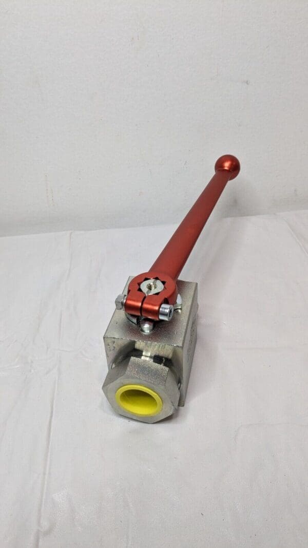 Hydac Hydraulic Ball Valve 3/4" Pipe 420 Bar 6000 PSI KHB-20NPT-1114-11X