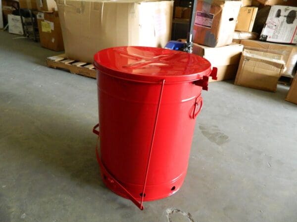 Justrite Steel Disposal Can 21 Gallon Cap Galvanized 09700 Parts/Repair