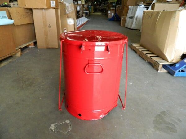 Justrite Steel Disposal Can 21 Gallon Cap Galvanized 09700 Parts/Repair