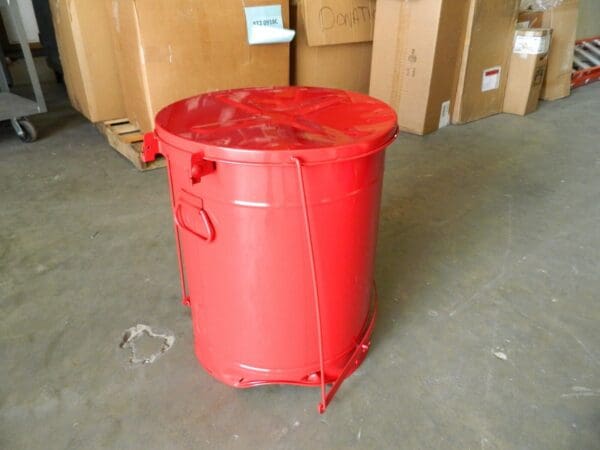 Justrite Steel Disposal Can 21 Gallon Cap Galvanized 09700 Parts/Repair