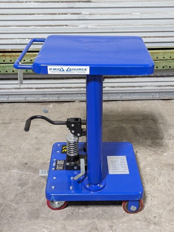 Pro Source Mobile Hydraulic Lift Table 500 lb. Capacity 18" x 18" Platform