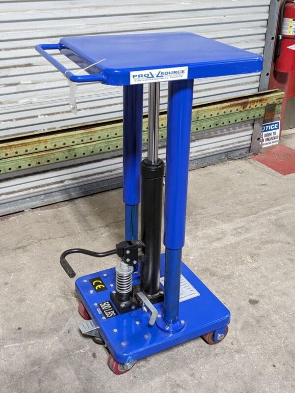 Pro Source Mobile Hydraulic Lift Table 500 lb. Capacity 18" x 18" Platform