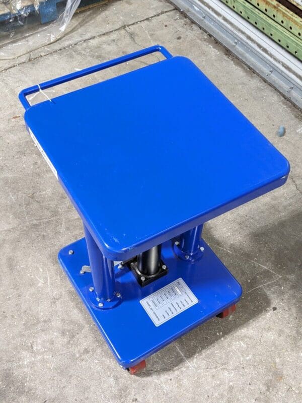 Pro Source Mobile Hydraulic Lift Table 500 lb. Capacity 18" x 18" Platform