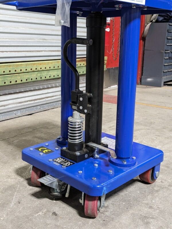 Pro Source Mobile Hydraulic Lift Table 500 lb. Capacity 18" x 18" Platform