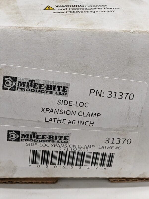 Mitee-Bite Steel ID Expansion Clamps 0.71 to 2.09" Expansion Diam 31370