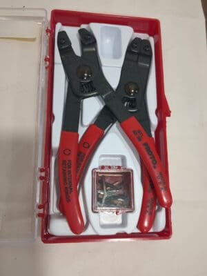 PROTO 18 Piece, Retaining Ring Pliers Set J380