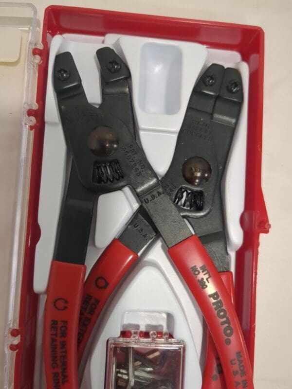 PROTO 18 Piece, Retaining Ring Pliers Set J380