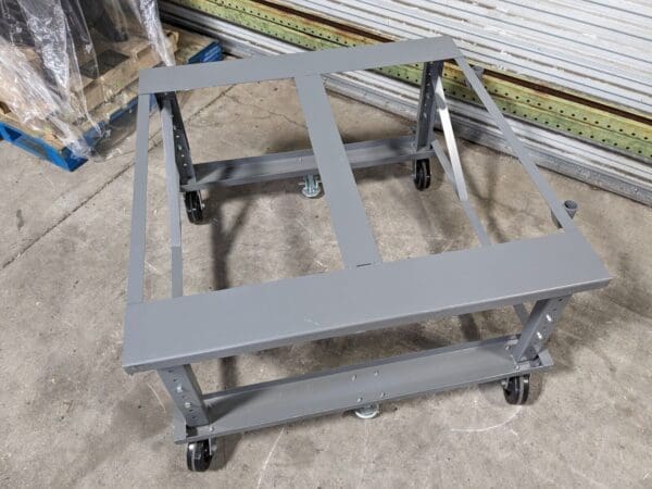 Little Giant Mobile Pallet Stand 48" x 48" Deck 3600 lb Capacity PDEH4848-6PH2FL