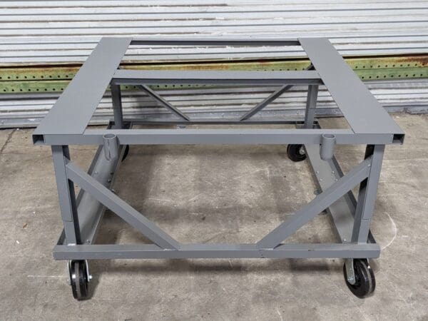 Little Giant Mobile Pallet Stand 48" x 48" Deck 3600 lb Capacity PDEH4848-6PH2FL