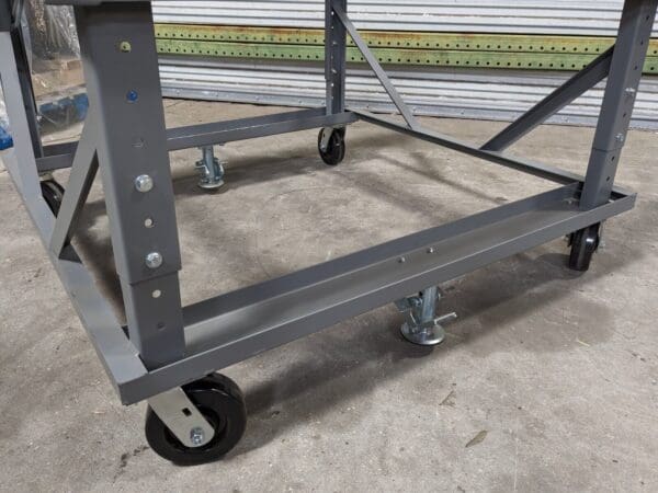 Little Giant Mobile Pallet Stand 48" x 48" Deck 3600 lb Capacity PDEH4848-6PH2FL