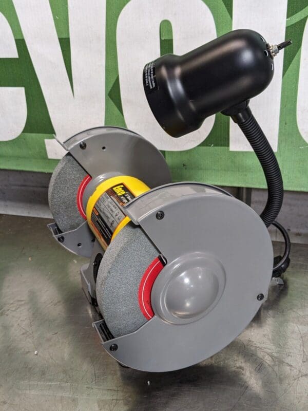 Enco Bench Grinder w/ Work Light 8" Wheel Diameter 3450 RPM Max 3/4 HP 120v