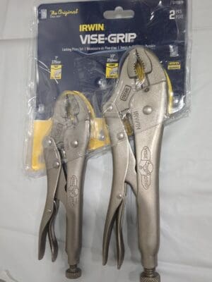 IRWIN Plier Set: 2 Pc, Locking Pliers 1771879