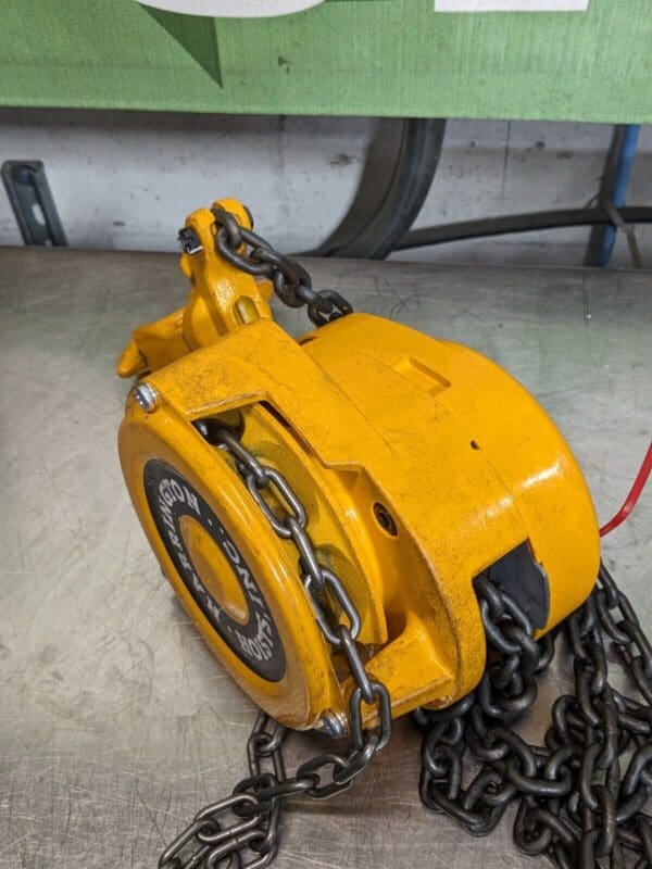 Harrington Manual Hand Chain Hoist 2 Ton Capacity 15 Ft. Max. Lift CF020-15