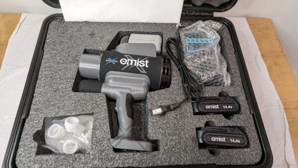 EMist Electrostatic Disinfectant Sprayer w/Case Batteries & Charger EPIX360