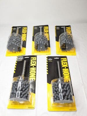 LOT of 5 BRM Flex-Hone Tool Flexible Cylinder Hones 3" Bore Diam BC30032