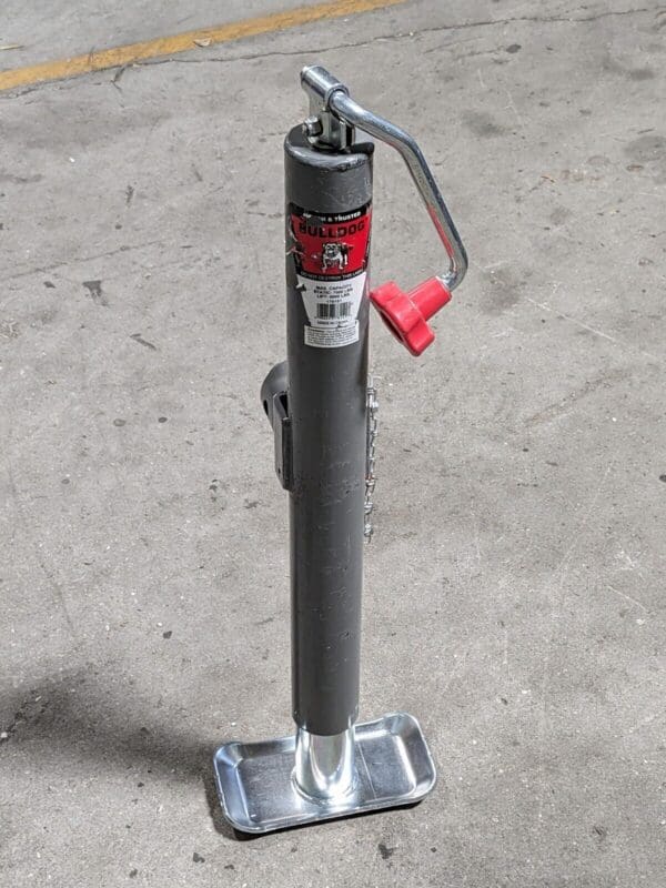 Bulldog Round Swivel Topwind Trailer Jack 5000 lb Capacity 178151 Scratch N Dent