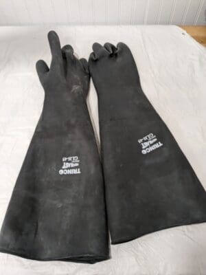 TRINCO Dry-Blast Work Gloves: Rubber, General Purpose GLH-45