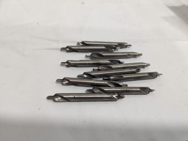 10pk Combo Drill & Countersink: #2, 3/16" Body Dia, Cobalt BC11P0002