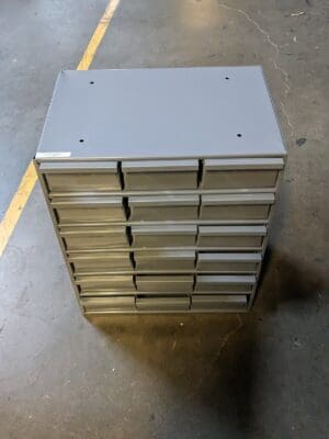 DURHAM 18 Drawer, Small Parts Steel Storage Cabinet 006-95