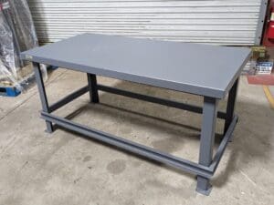 Durham Heavy Duty Work Bench Machine Table 72" x 36" x 34-3/16" Scratch N Dent