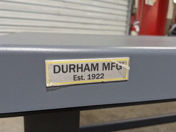 Durham Heavy Duty Work Bench Machine Table 72" x 36" x 34-3/16" Scratch N Dent