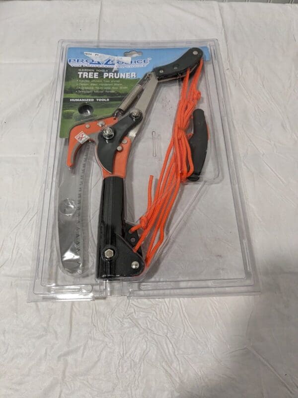 PRO-SOURCE Tree Pruner 5" Bld 4 Pulley Orange NO POLE SO2451-6