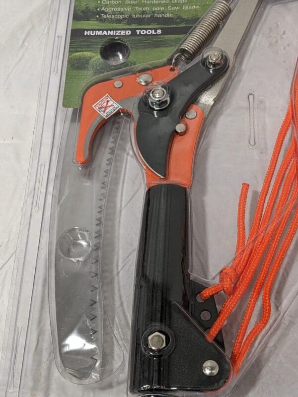 PRO-SOURCE Tree Pruner 5" Bld 4 Pulley Orange NO POLE SO2451-6