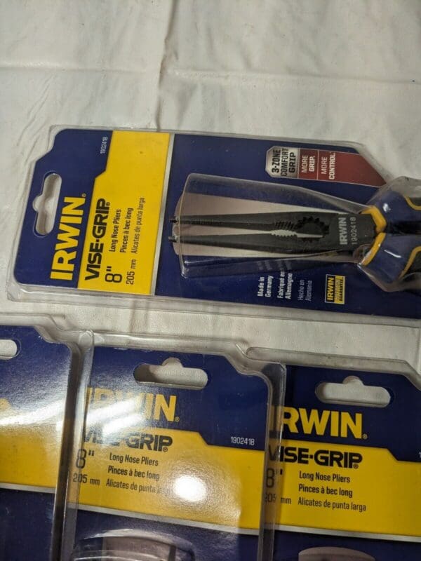 IRWIN VISE-GRIP 5pk Long Nose Pliers, 8-Inch 1902418