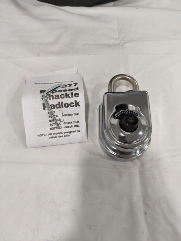 S&G Key Changing Combination Padlock W/Tool 8077-108-S&G