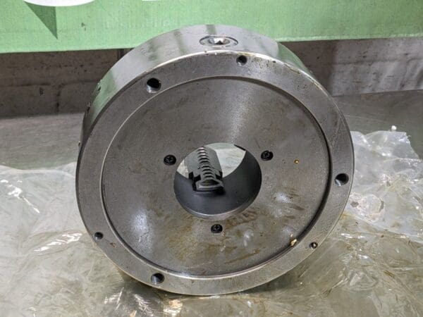 Manual Self-Centering Lathe Chuck 3-Jaw 10" Diameter Plain Back