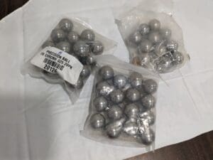 41pk of 7/8 Inch Diameter Grade 25 Chrome Steel Balls 20126