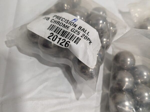 41pk of 7/8 Inch Diameter Grade 25 Chrome Steel Balls 20126