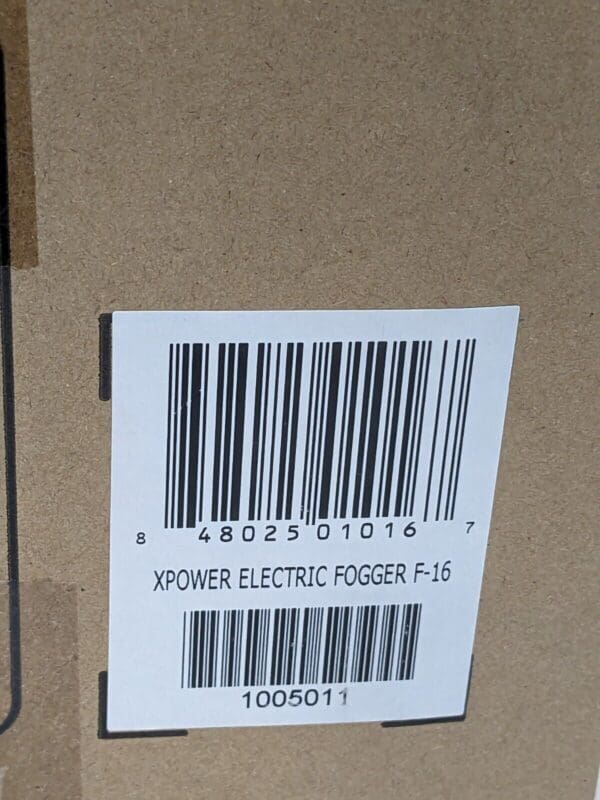 XPOWER Corded ULV Cold Fogger Tank Capacity 1600ml (1.6 L) 115V 60 Hz 4A F-16