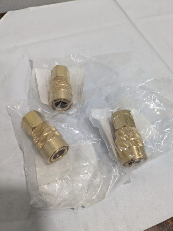 3pk of Pneumatic Hose Coupling 3/8" Thread Industrial Interchange 2312573711