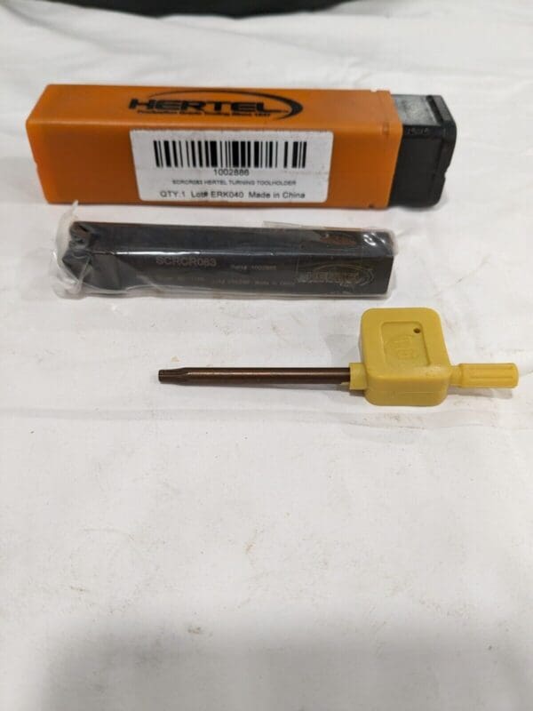 HERTEL RH SCRC Positive Rake Index Turning Toolholder 1/2"x1/2" Shank 1002886