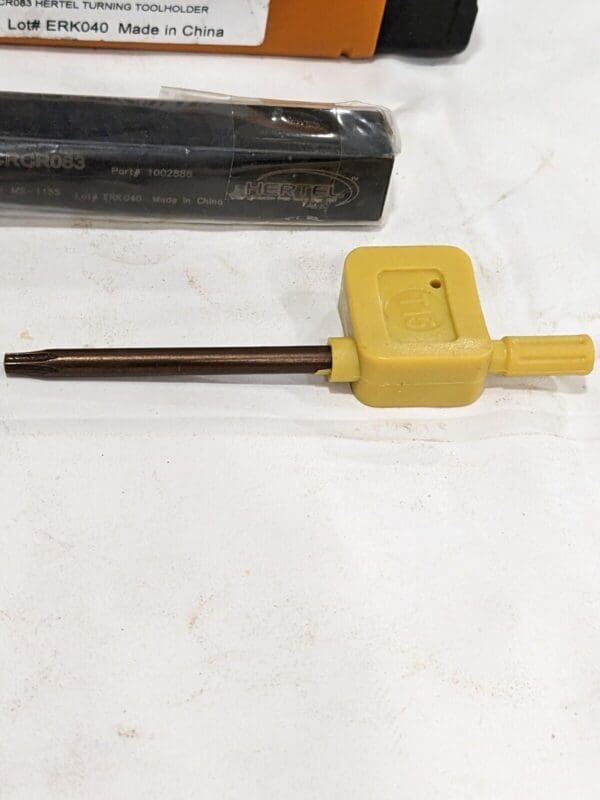 HERTEL RH SCRC Positive Rake Index Turning Toolholder 1/2"x1/2" Shank 1002886