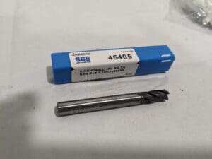 SGS Square End Mill: 6.5 mm Dia 4fl solid carbide 45405