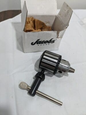 JACOBS Drill Chuck: 3/8" Capacity, Threaded Mount, 3/8-24 in JCM32282