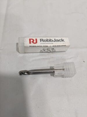 ROBBJACK Square End Mill: 3/16" Dia 3fl solid carbide S1-301-06