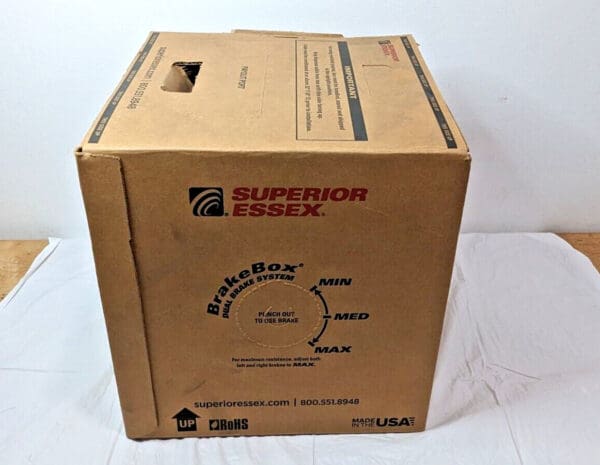 SUPERIOR ESSEX Copper Cable 4 Pair 23 AWG CaT6 CMP White 1000 FT 77-246-4B