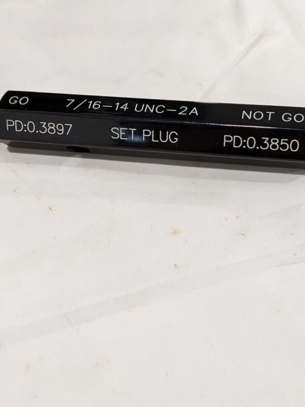 SPI Truncated Taperlock Gage: 7/16-14 UNC, Go & No Go 23-170-4