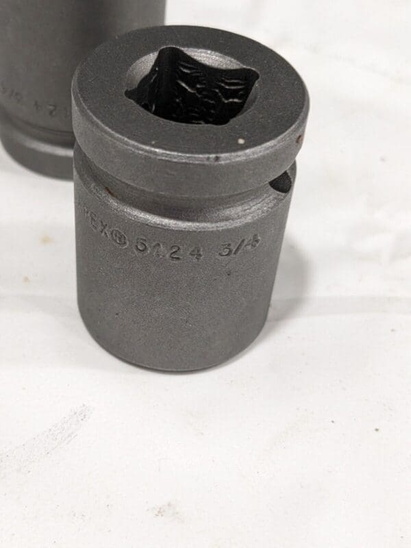 APEX Impact Socket: 1/2" Drive, 3/4" Socket, Hex Drive Qty 2 5124