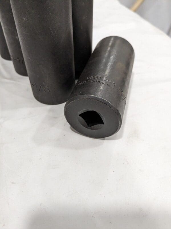 PROTO Impact Socket: 1/2" Drive, 1-1/8" Socket, Hex Drive Qty 6 J7336H