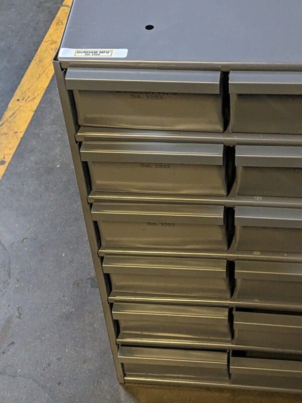 DURHAM 18 Drawer, Small Parts Steel Storage Cabinet 006-95