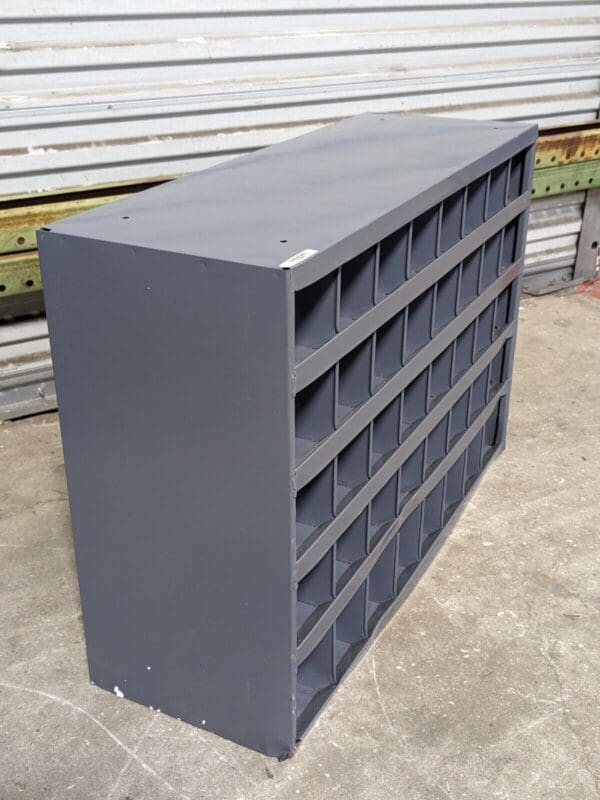 Durham 359-95 Open Bin Shelving Unit 40 Compartment 33 W. x 12 D. x 24 H.